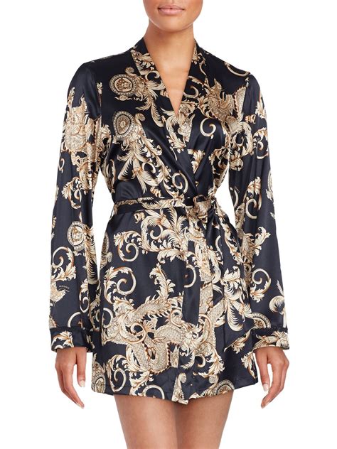 versace print robe|versace robe discount.